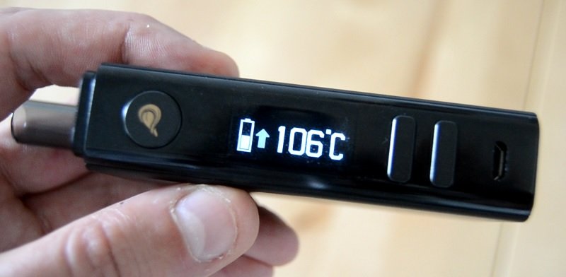wyświetlacz temperatury na ekranie oled